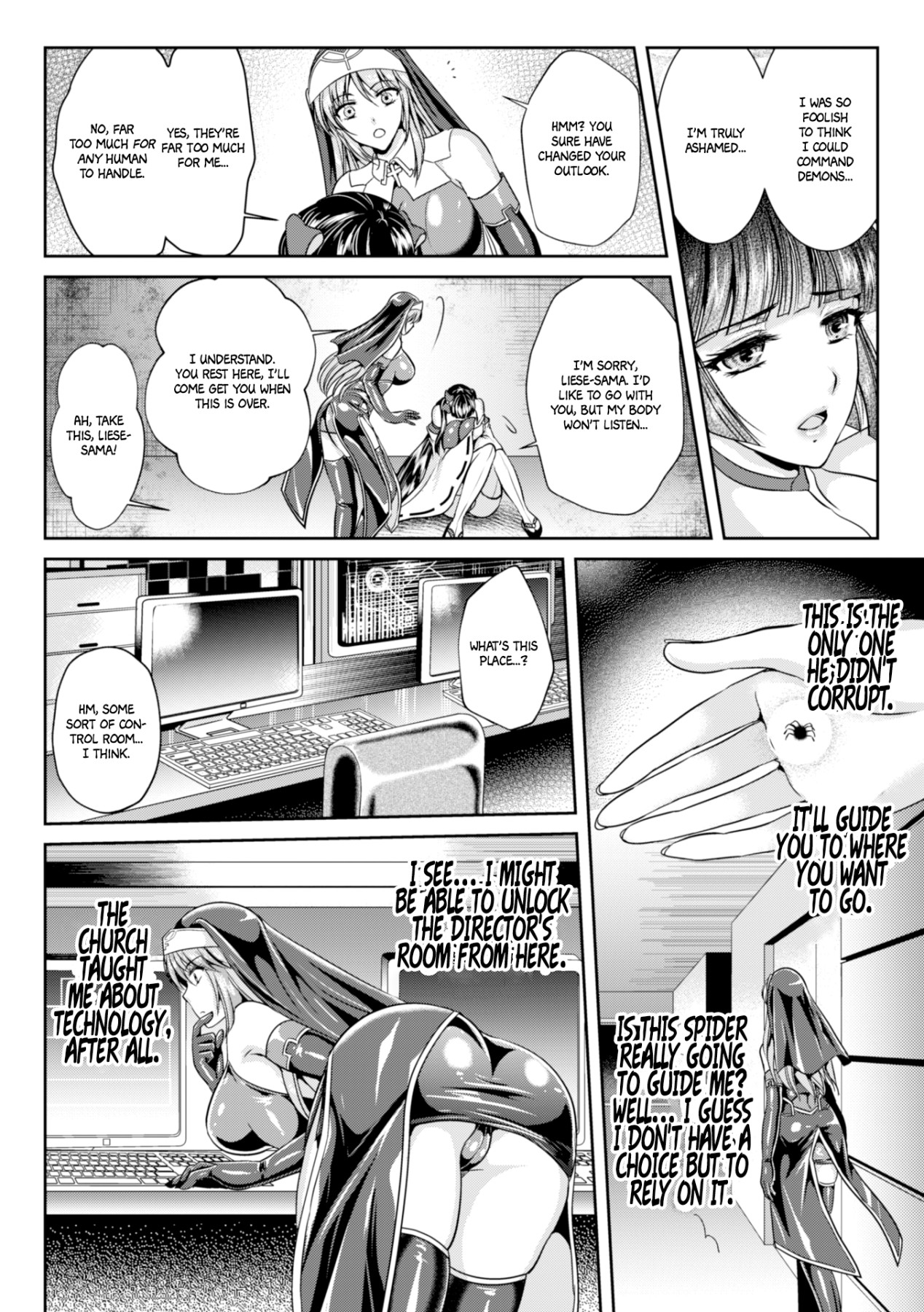 Hentai Manga Comic-Liese's destiny: Punishment Of Lust On The Slime Prison Ch.1-6-Read-111